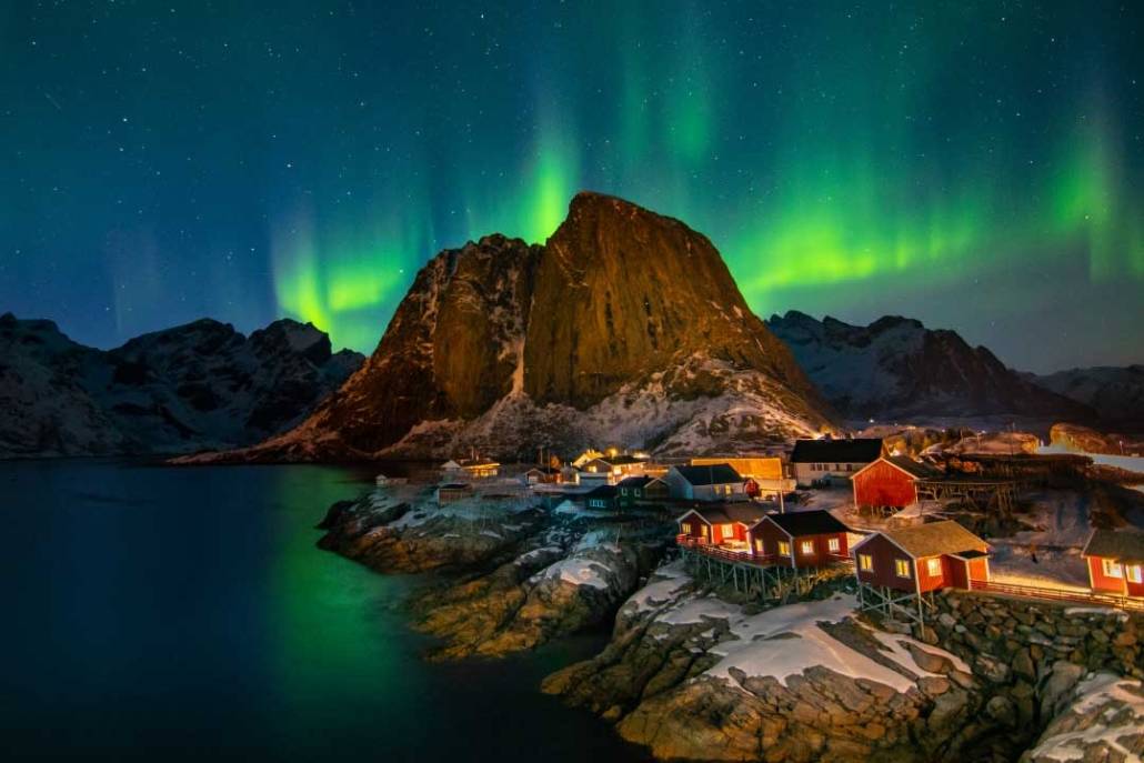 Aurora boreale alle Isole Lofoten Tour