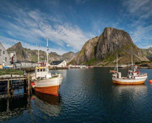 Tour alle Isole Lofoten in barca