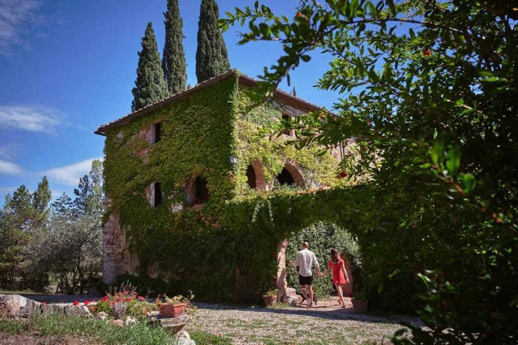 Agriturismo con piscina in Toscana Casa Tolomei