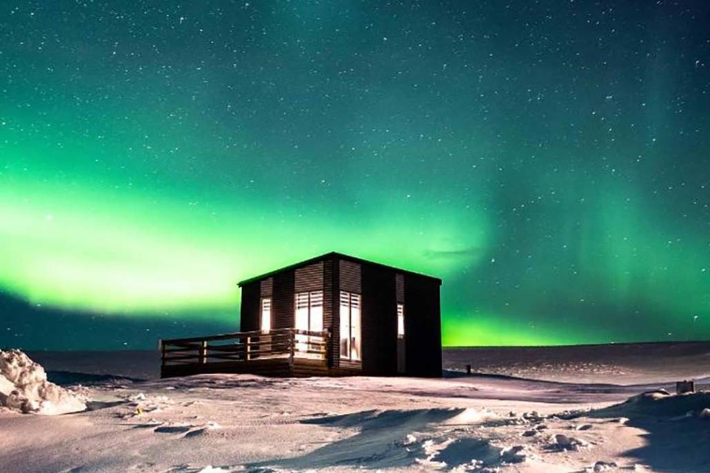 Afternoon Cottages hotel aurora boreale Islanda