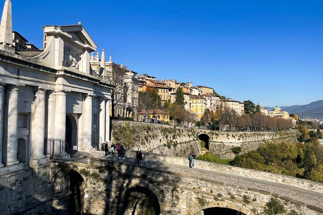 Punto Panoramico Bergamo porta di San Giacomo