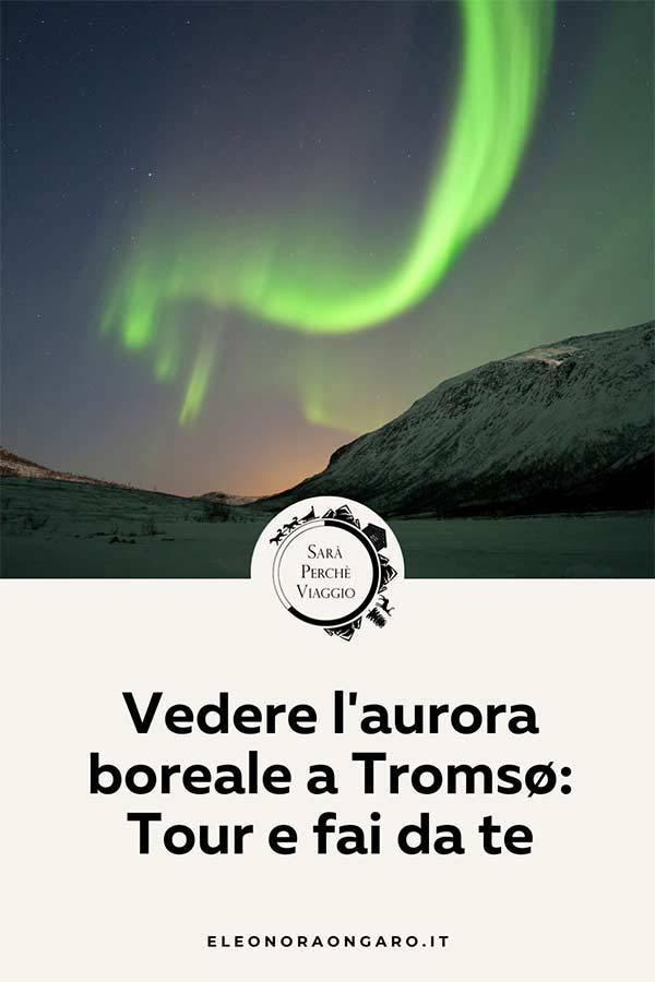 Vedere l'aurora boreale a Tromsø Tour e fai da te