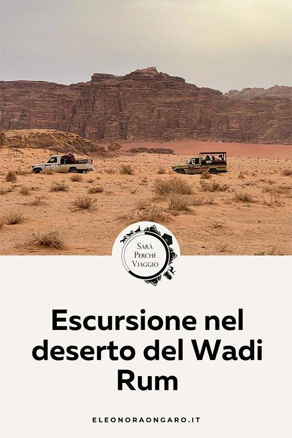 Escursione e notte nel deserto del Wadi Rum