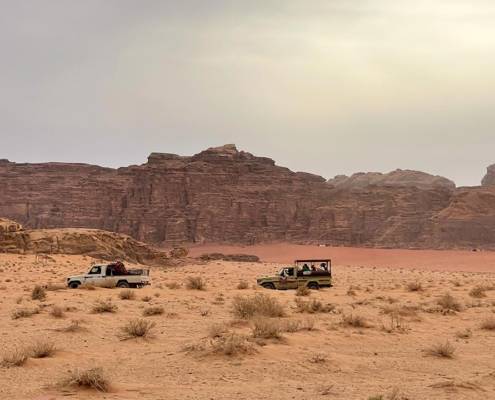 Escursione nel deserto del Wadi Rum