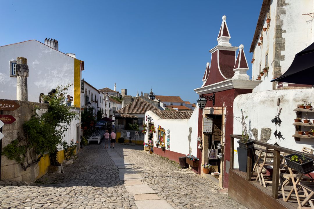 Il centro storico di Óbidos