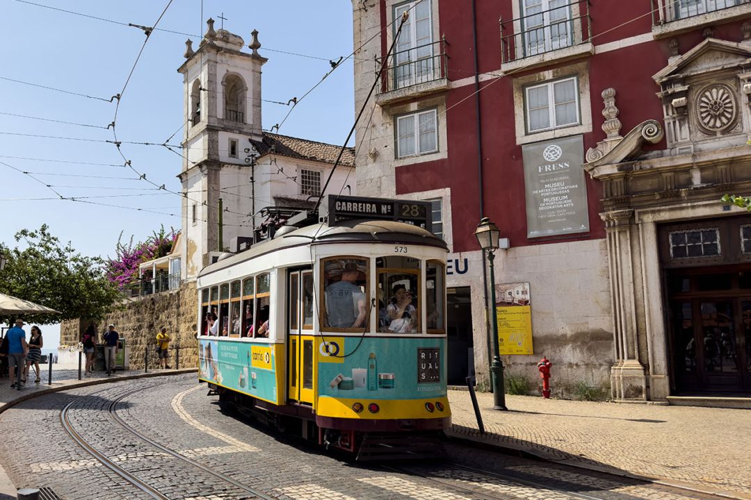 Lisbona durante un tour in Portogallo di 10 giorni