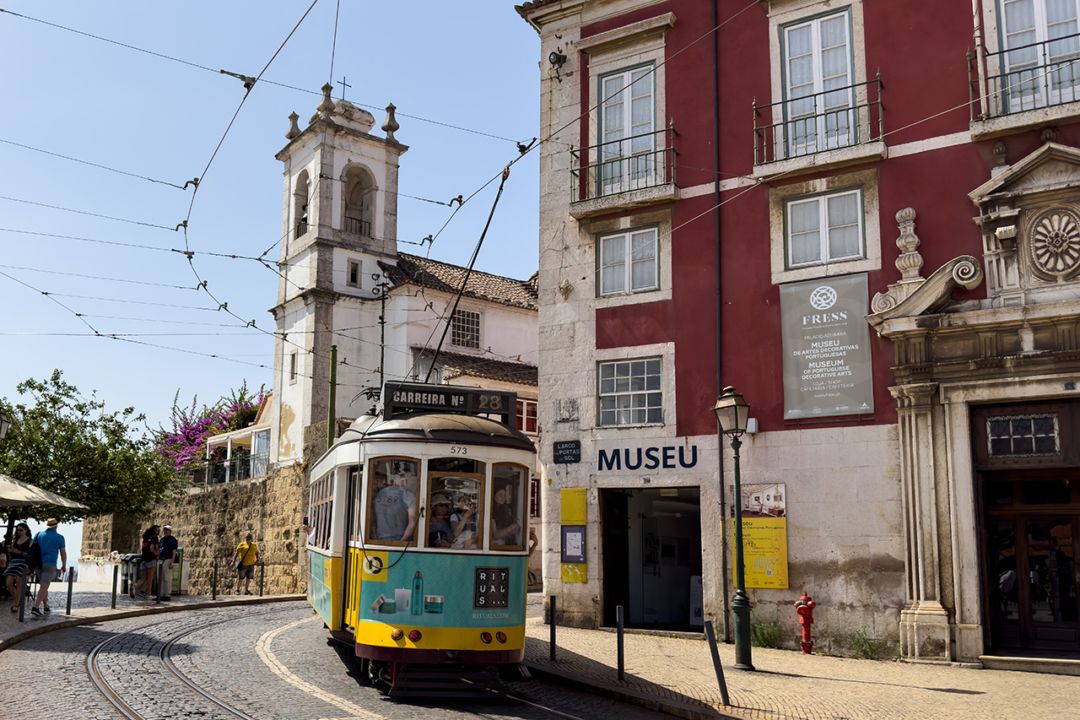 Quartiere dell'Alfama di Lisbona