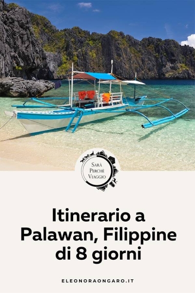 Itinerario di viaggio a Palawan Filippine di 8 giorni